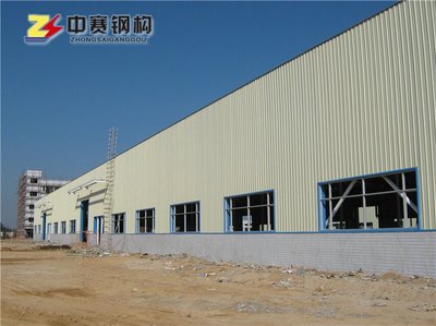 单层钢结构厂房施工组织设计与钢结构件设计要点